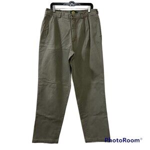 Cabelas Outdoor Gear Mens Loose Pleated Khaki Pants Size 36 REG